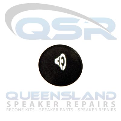 Cerwin Vega Speaker Dust Cap – Black Felt with Logo 2.751"