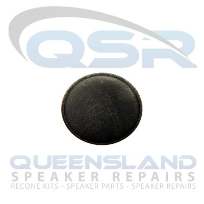 65mm Speaker Dust Cap - Black Cloth