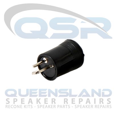 2 Pin Male Din Plugs to suit Bang & Olufsen (B&O) & Sonab Speakers
