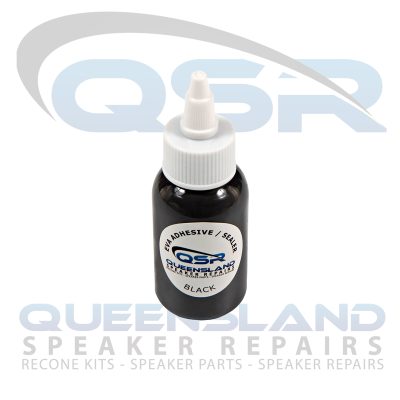 Speaker Sealer for Surrounds & Cones - Black EVA Adhesive (1000ml)