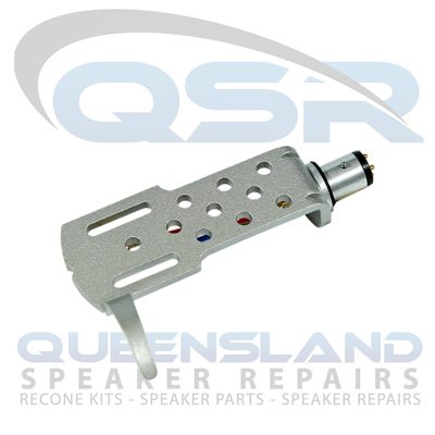 Turntable Cartridge Head Shell - Silver