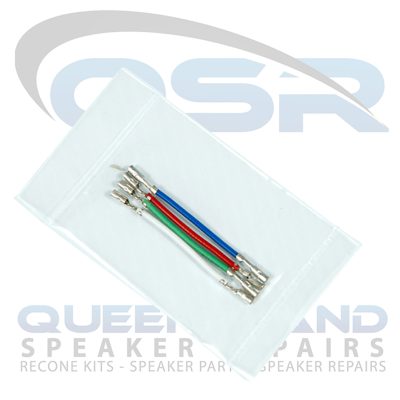 Turntable Cartridge/ Head Shell lead Wires - Tin Plated